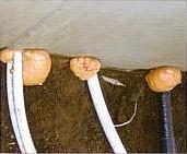 酒井商会 防蟻成分含有ウレタンフォームエアゾール式現場簡易発泡タイプ　1液型三井化学産資製「防蟻フォーム」の用途外側配管周囲