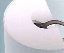 エグリ使用例　ラッキングカバーの加工で小さい円を着る時用工具